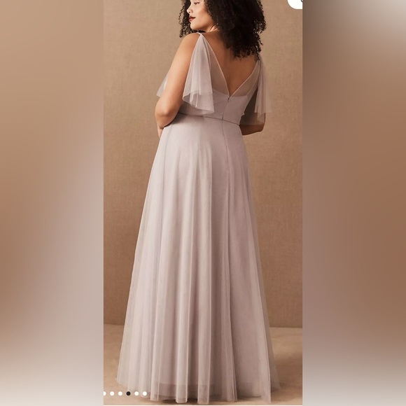 Jenny Yoo Collection Aeryn Maxi Dress Event Elegant Fairy Women Size 16 EUC - Picture 6 of 12